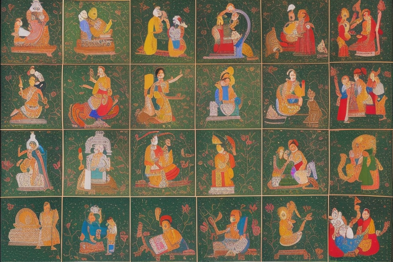 From Mughal Courts to the Hills of Rajasthan-A Journey Through the History of Indian Miniature Paintings-featured-img-2
