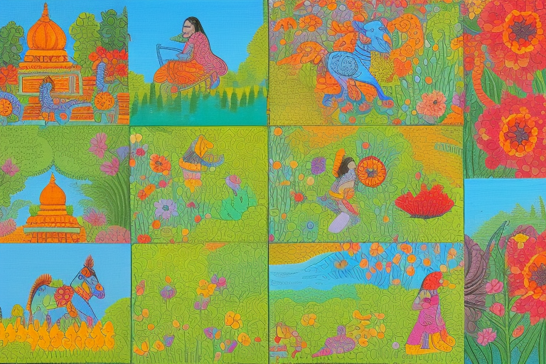 The Materials and Techniques of Indian Miniature Paintings-grid-img-1